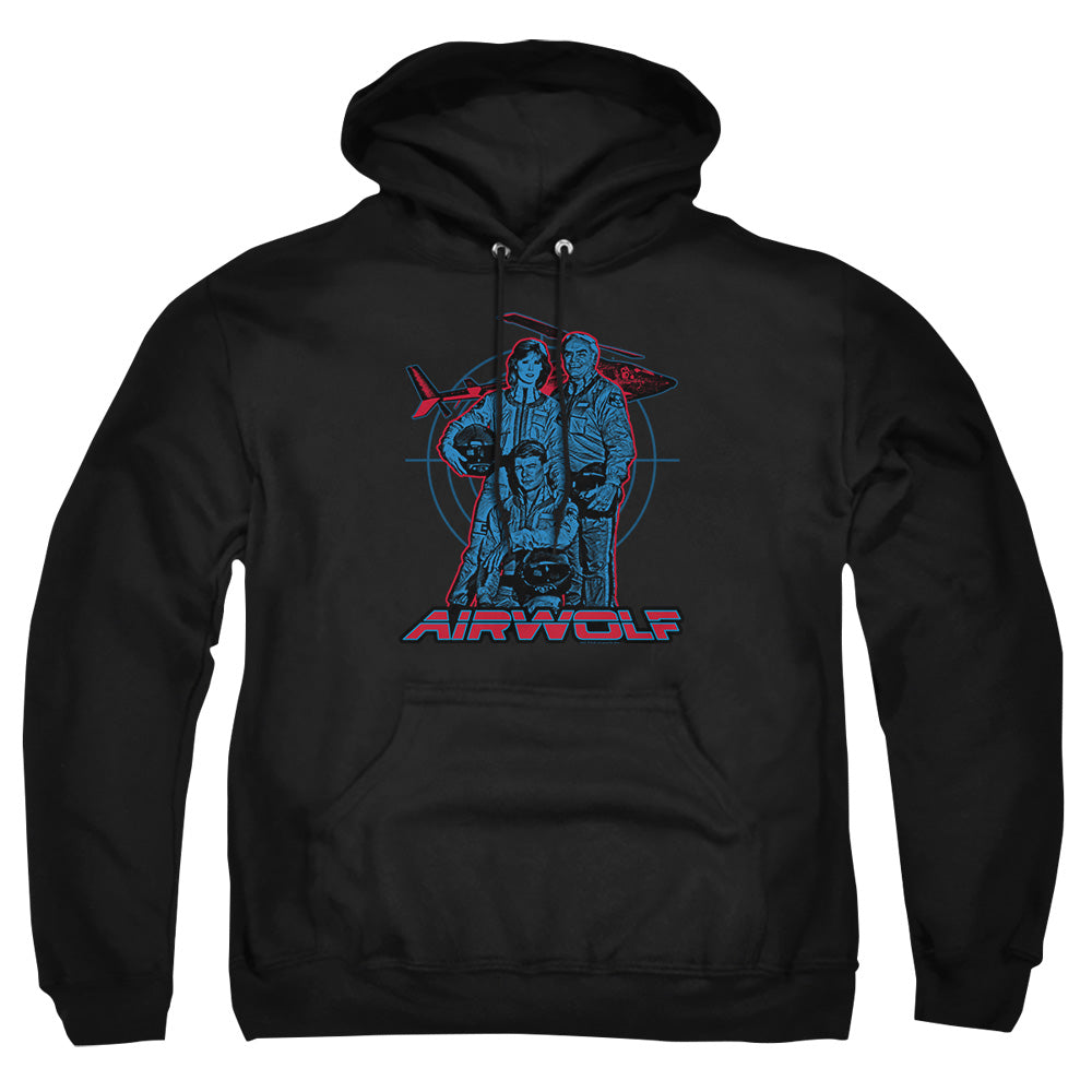 Airwolf Graphic Mens Hoodie Black T-Shirts, Sweatshirt | CiraTrend.com (Image 5)