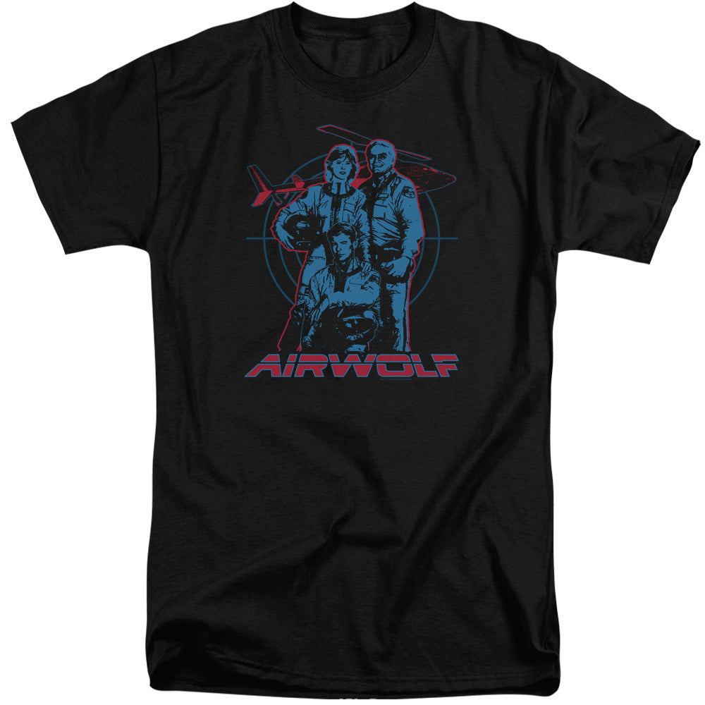 Airwolf Graphic Mens Tall T Shirt Black Hoodie, Sweatshirt | CiraTrend.com