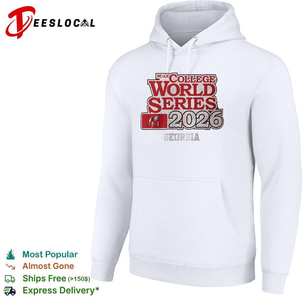 NCAA College World Series 2026 Georgia Bulldogs Baseball Tournament Champion shirt
