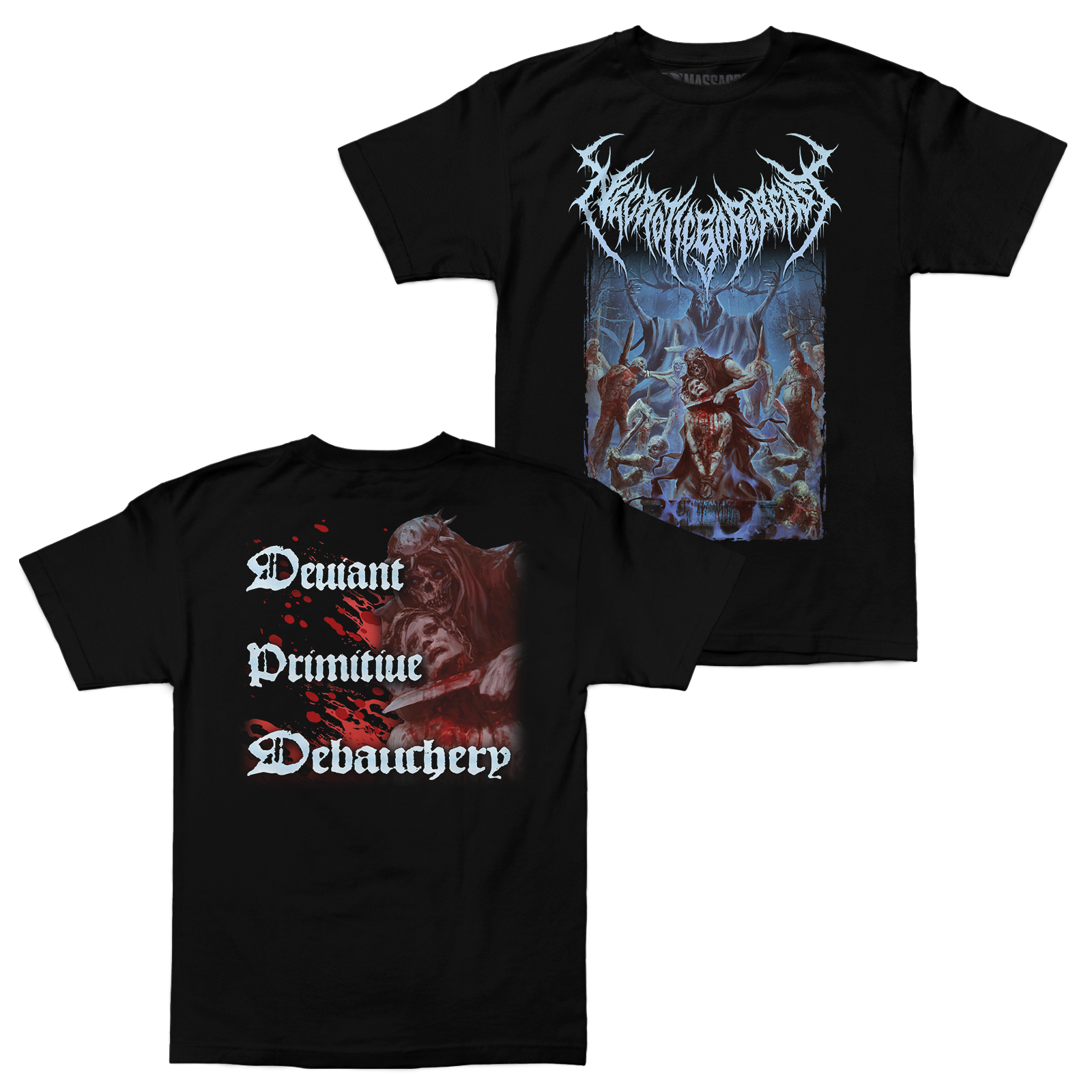 NecroticGoreBeast "Slit" Shirt Hoodie, Sweatshirt | CiraTrend.com