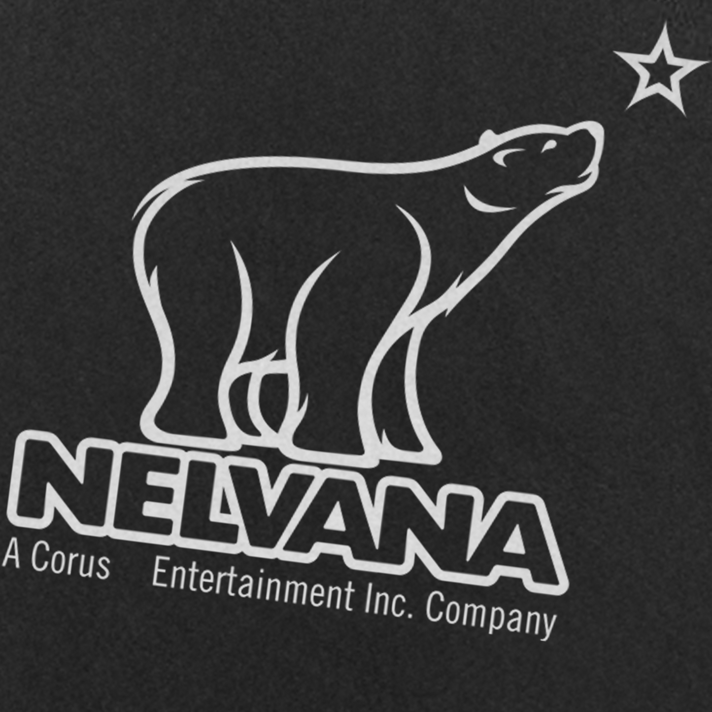 RETRO 'NELVANA' BLACK PROMO T-SHIRT