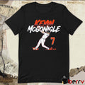 Kevin McGonigle Slugger Swing Number Detroit Tigers MLB 2026 t-shirt