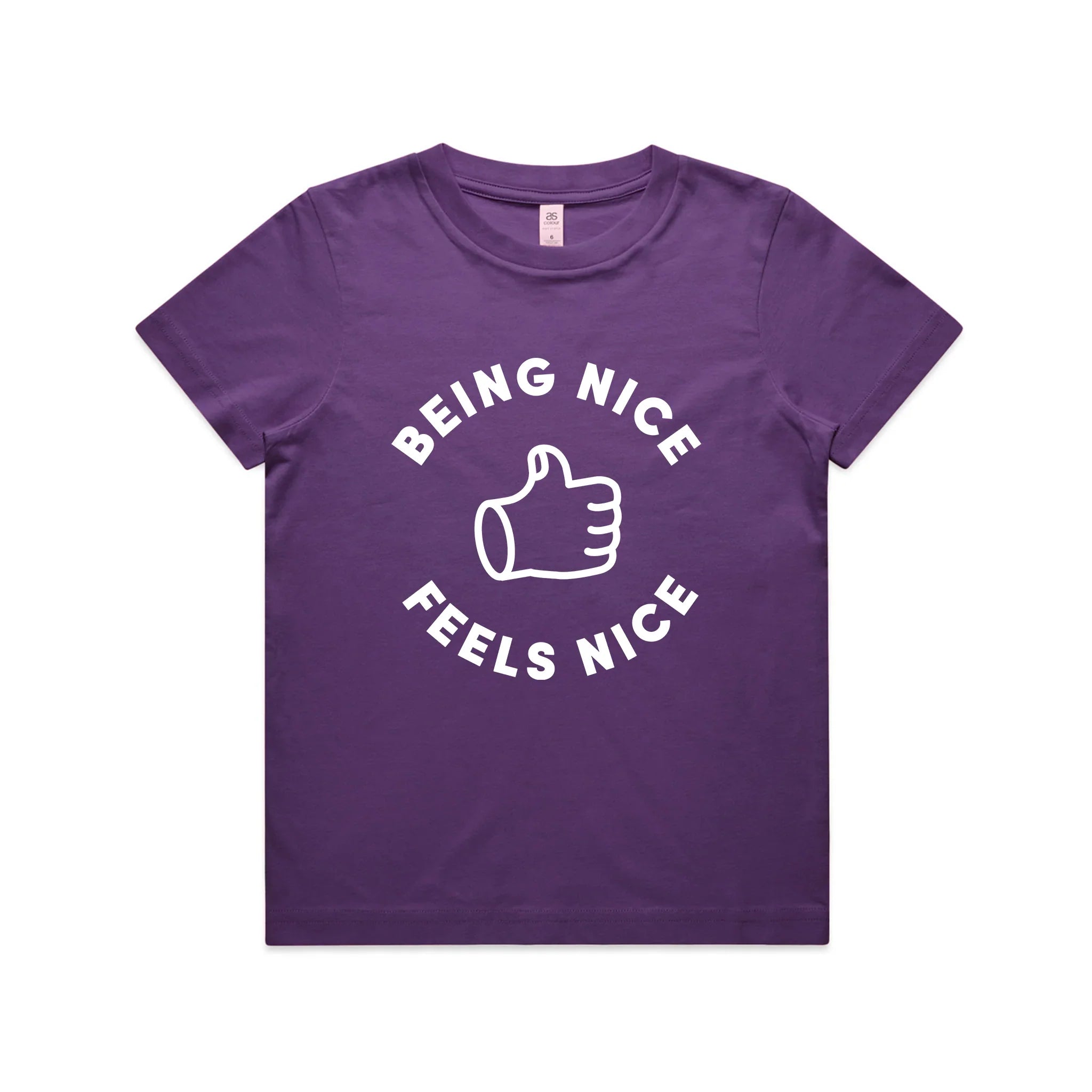 Being Nice Feels Nice Kids Tee Hoodie, Sweatshirt | CiraTrend.com (Image 5)