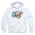 Avatar The Last Airbender Avatars Group Mens Hoodie White T-Shirts, Sweatshirt | CiraTrend.com (Image 1)