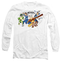 Avatar The Last Airbender Avatars Group Mens Long Sleeve Shirt White Hoodie, Sweatshirt | CiraTrend.com (Image 1)