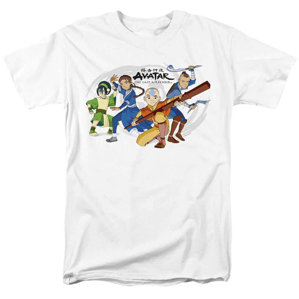 Avatar The Last Airbender Avatars Group Mens T Shirt White Hoodie, Sweatshirt | CiraTrend.com