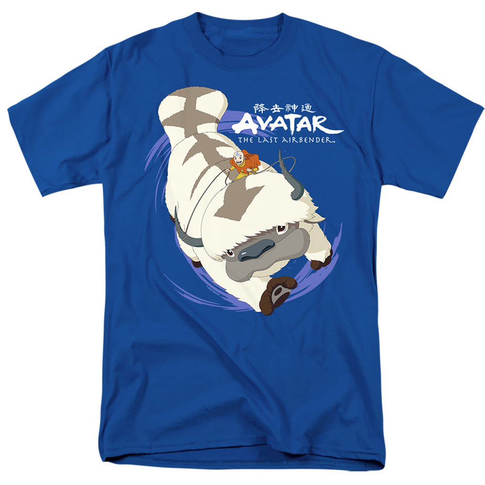 Avatar The Last Airbender Appa In Flight Mens T Shirt Royal Blue Style001 Hoodie, Sweatshirt | CiraTrend.com (Image 2)