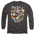 Avatar The Last Airbender Chibi Group Mens Long Sleeve Shirt Charcoal Hoodie, Sweatshirt | CiraTrend.com (Image 1)
