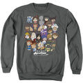 Avatar The Last Airbender Chibi Group Mens Crewneck Sweatshirt Charcoal T-Shirts, Hoodie | CiraTrend.com