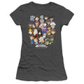 Avatar The Last Airbender Chibi Group Junior Sheer Cap Sleeve Womens T ShirtCharcoal T-Shirts, Hoodie, Sweatshirt