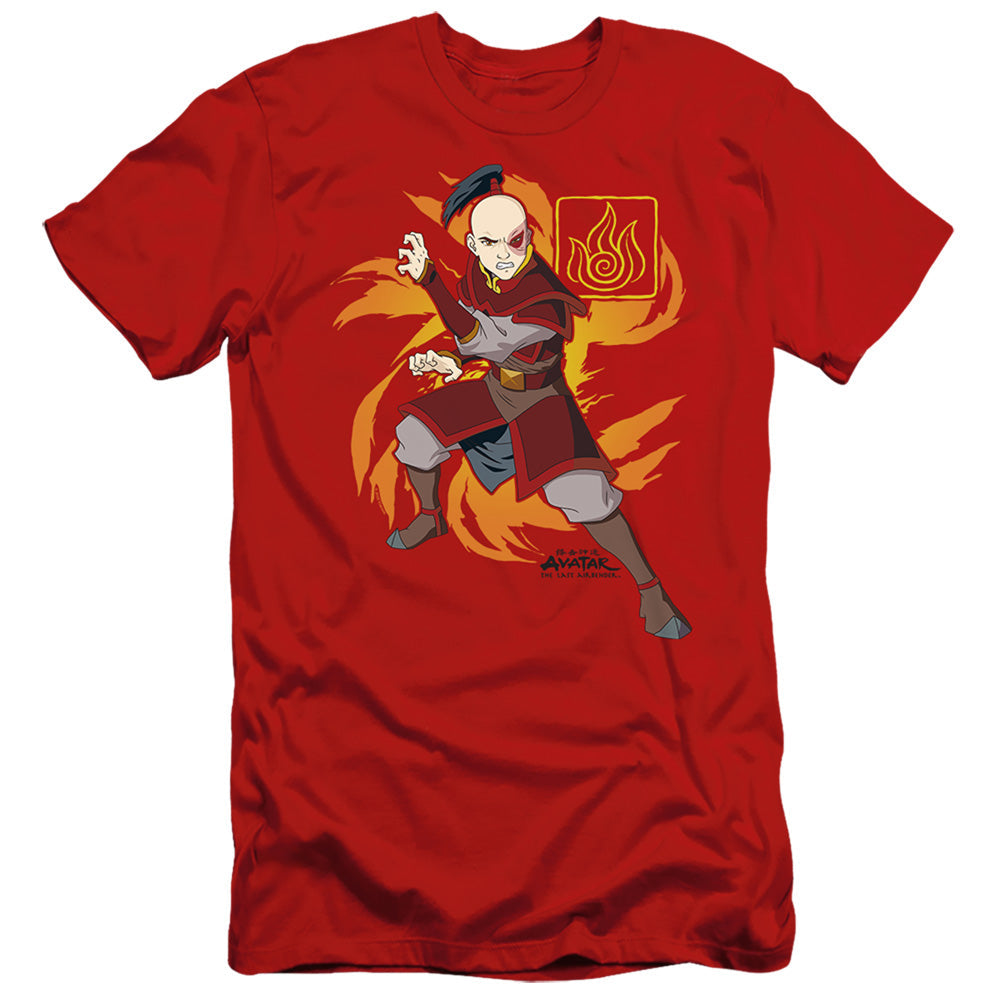 Avatar The Last Airbender Zuko Flame Burst Slim Fit Mens T Shirt Red Style004 Hoodie, Sweatshirt | CiraTrend.com