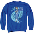 Avatar The Last Airbender Katara Water Wave Mens Crewneck Sweatshirt Royal Blue T-Shirts, Hoodie | CiraTrend.com