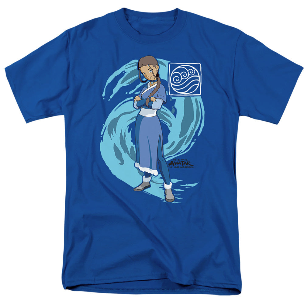 Avatar The Last Airbender Katara Water Wave Mens T Shirt Royal Blue Style001 Hoodie, Sweatshirt | CiraTrend.com (Image 1)