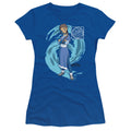 Avatar The Last Airbender Katara Water Wave Junior Sheer Cap Sleeve Womens T ShirtRoyal Blue T-Shirts, Hoodie, Sweatshirt