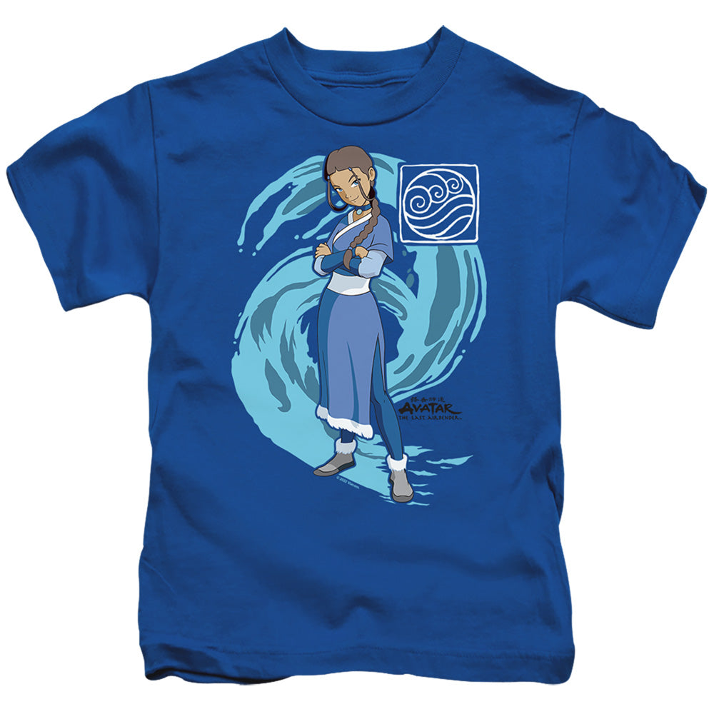 Avatar The Last Airbender Katara Water Wave Juvenile Kids Youth T Shirt Royal Blue Hoodie, Sweatshirt | CiraTrend.com
