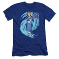 Avatar The Last Airbender Katara Water Wave Hbo Premium Bella Canvas Slim Fit Mens T Shirt Royal Blue Hoodie, Sweatshirt