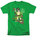 Avatar The Last Airbender Toph Rock Slide Mens T Shirt Kelly Green Hoodie, Sweatshirt | CiraTrend.com