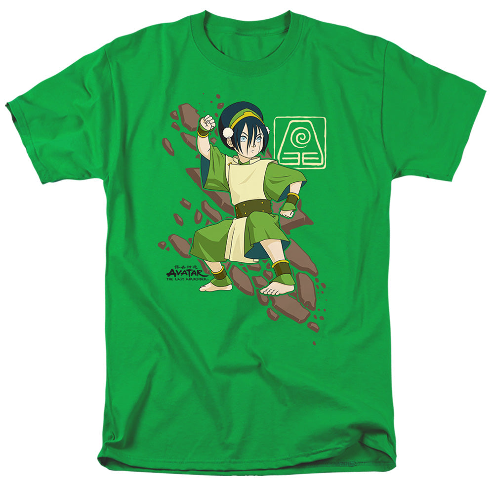Avatar The Last Airbender Toph Rock Slide Mens T Shirt Kelly Green Hoodie, Sweatshirt | CiraTrend.com