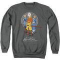 Avatar The Last Airbender Team Avatar Mens Crewneck Sweatshirt Charcoal Style001 T-Shirts, Hoodie | CiraTrend.com (Image 1)