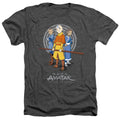 Avatar The Last Airbender Team Avatar Heather Mens T Shirt Charcoal Hoodie, Sweatshirt | CiraTrend.com