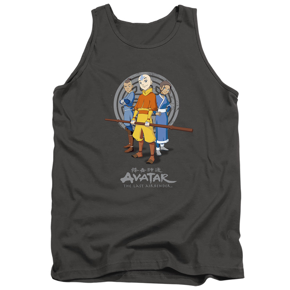 Avatar The Last Airbender Team Avatar Mens Tank Top Shirt Charcoal Hoodie, Sweatshirt | CiraTrend.com (Image 1)