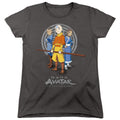 Avatar The Last Airbender Team Avatar Womens T Shirt Charcoal Hoodie, Sweatshirt | CiraTrend.com