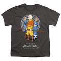 Avatar The Last Airbender Team Avatar Kids Youth T Shirt Charcoal Hoodie, Sweatshirt | CiraTrend.com