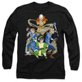 Avatar The Last Airbender Team Avatar Elements Mens Long Sleeve Shirt Black Hoodie, Sweatshirt | CiraTrend.com (Image 1)