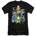 Avatar The Last Airbender Team Avatar Elements Slim Fit Mens T Shirt Black Hoodie, Sweatshirt | CiraTrend.com