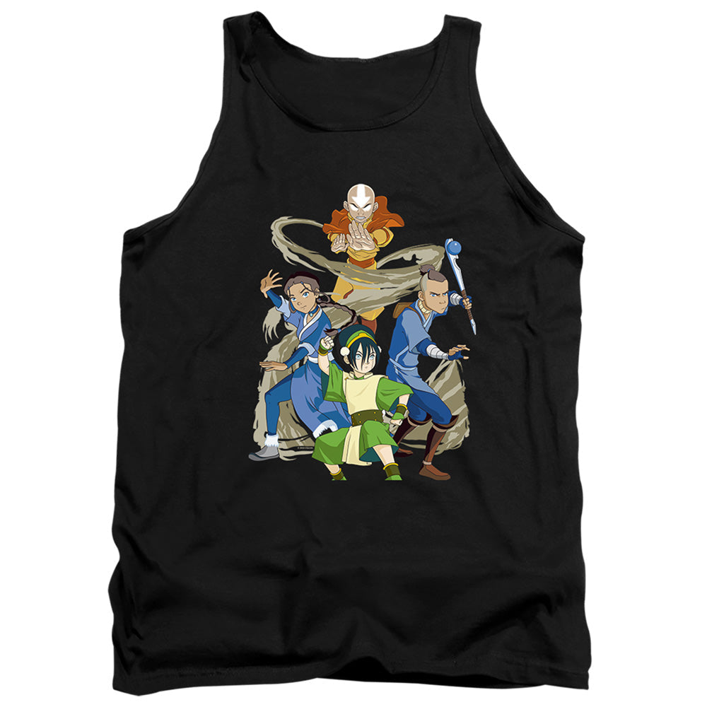 Avatar The Last Airbender Team Avatar Elements Mens Tank Top Shirt Black Hoodie, Sweatshirt | CiraTrend.com (Image 2)