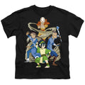 Avatar The Last Airbender Team Avatar Elements Kids Youth T Shirt Black Hoodie, Sweatshirt | CiraTrend.com