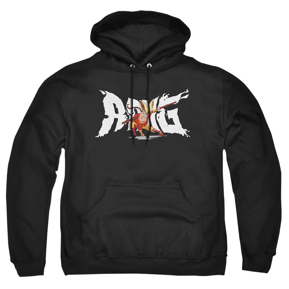 Avatar The Last Airbender Aang And Momo Mens Hoodie Black T-Shirts, Sweatshirt | CiraTrend.com (Image 1)