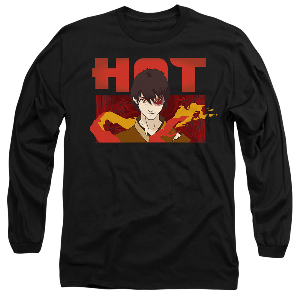 Avatar The Last Airbender Hot Zuko Mens Long Sleeve Shirt Black Hoodie, Sweatshirt | CiraTrend.com (Image 2)