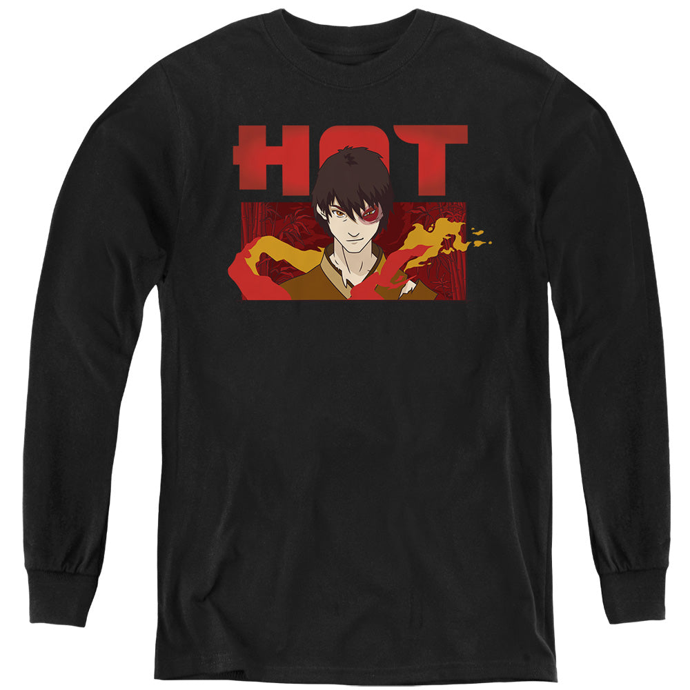 Avatar The Last Airbender Hot Zuko Long Sleeve Kids Youth T Shirt Black Hoodie, Sweatshirt | CiraTrend.com