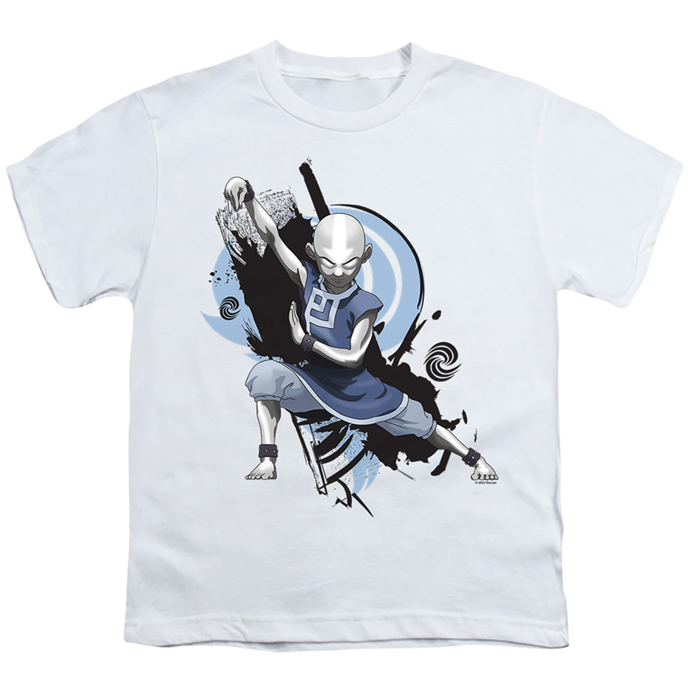 Avatar The Last Airbender Energybending Aang Kids Youth T Shirt White Hoodie, Sweatshirt | CiraTrend.com