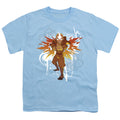 Avatar The Last Airbender Flower And Fish Aang Kids Youth T Shirt Light Blue Hoodie, Sweatshirt | CiraTrend.com