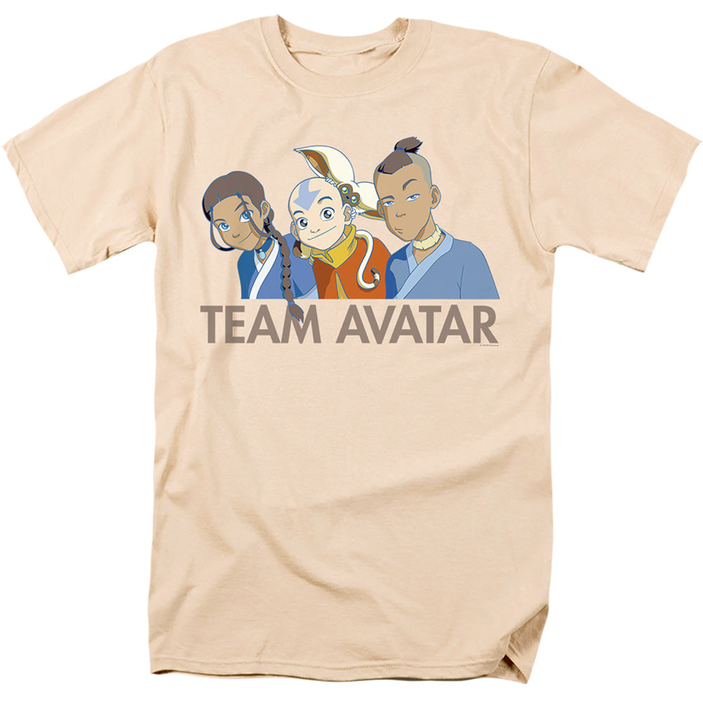 Avatar The Last Airbender Team Avatar Lineup Mens T Shirt Cream Hoodie, Sweatshirt | CiraTrend.com