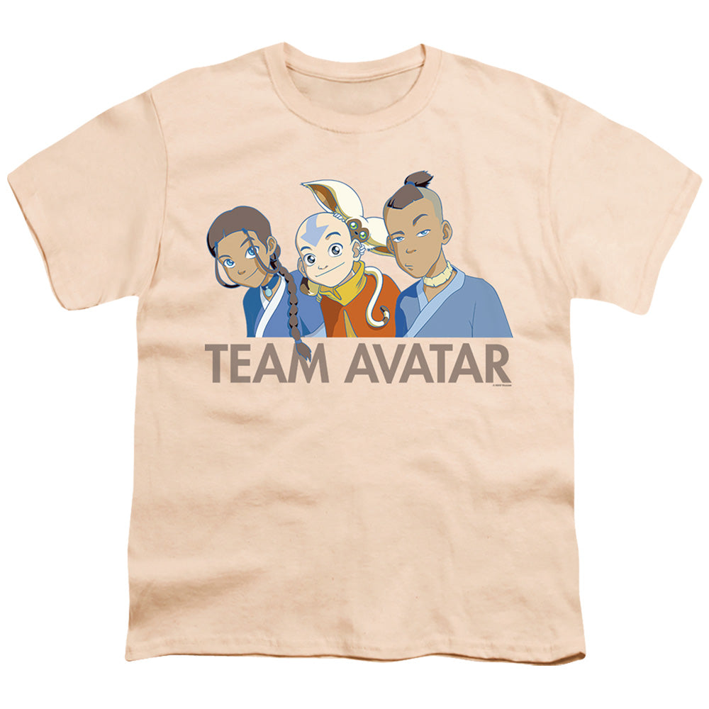 Avatar The Last Airbender Team Avatar Lineup Kids Youth T Shirt Cream Hoodie, Sweatshirt | CiraTrend.com