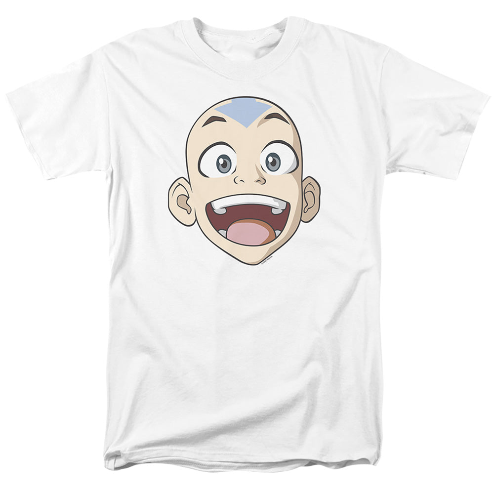 Avatar Last Airbender Big Aang Face White Style001 T-Shirts, Hoodie, Sweatshirt