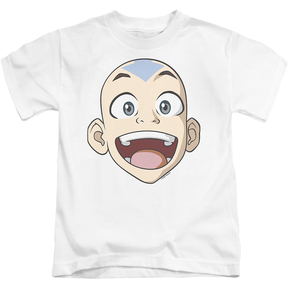 Avatar The Last Airbender Big Aang Face Juvenile Kids Youth T Shirt White Hoodie, Sweatshirt | CiraTrend.com