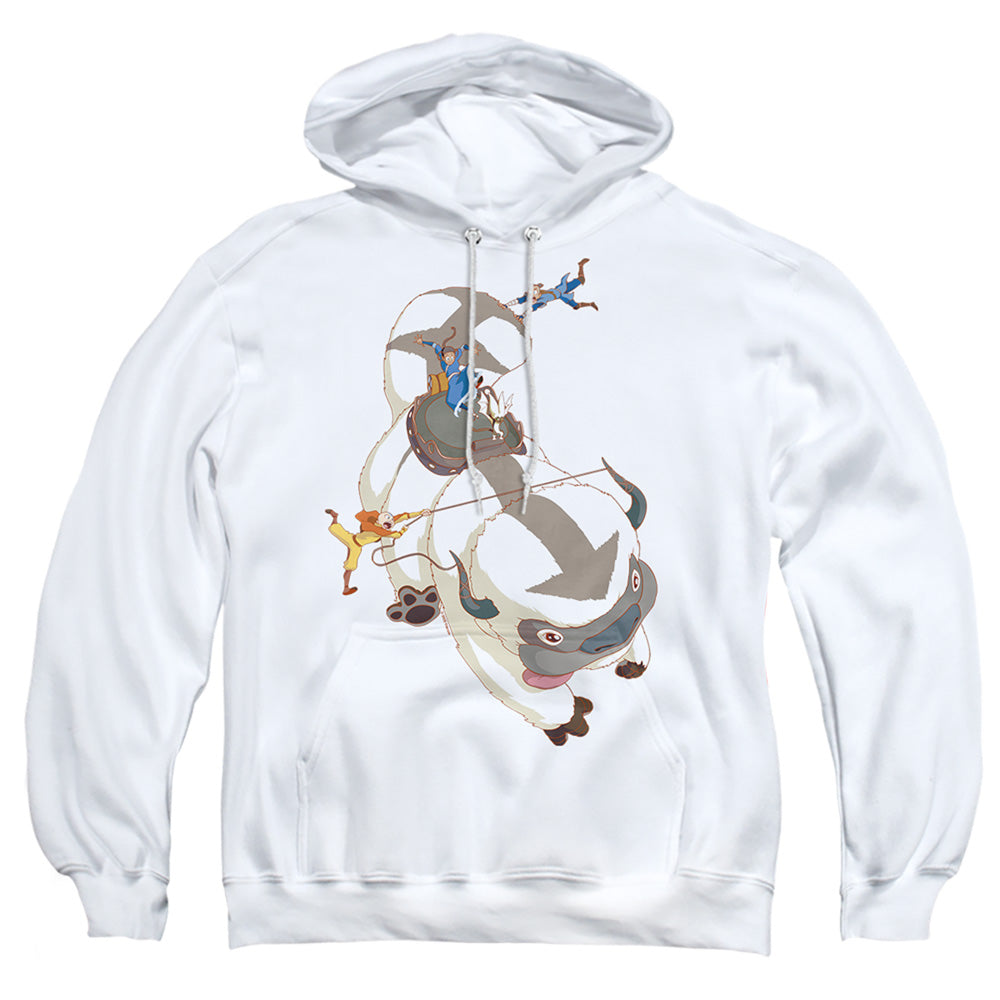 Avatar The Last Airbender Hang On Appa Mens Hoodie White T-Shirts, Sweatshirt | CiraTrend.com (Image 4)