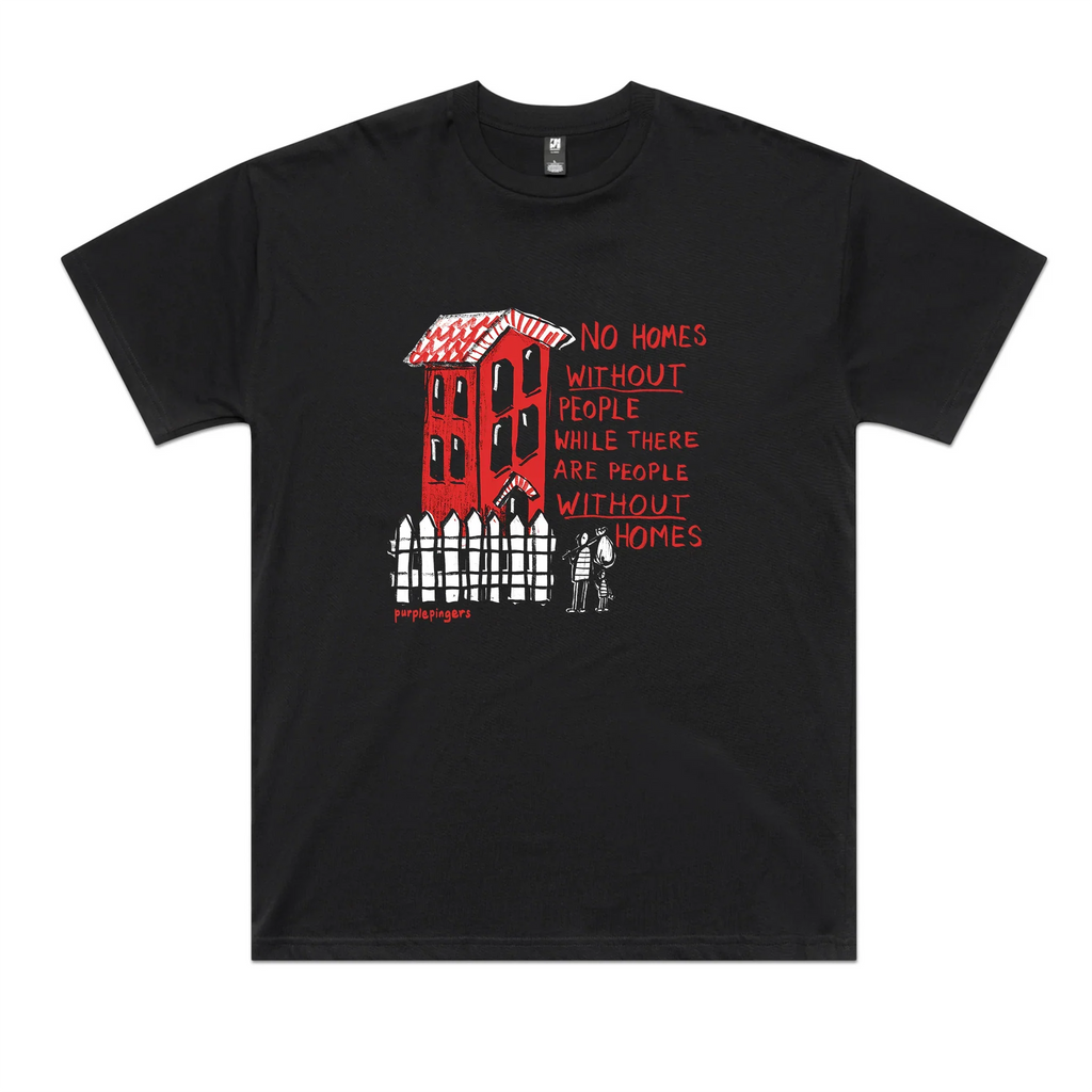 No Homes Oversized Tee Hoodie, Sweatshirt | CiraTrend.com (Image 1)