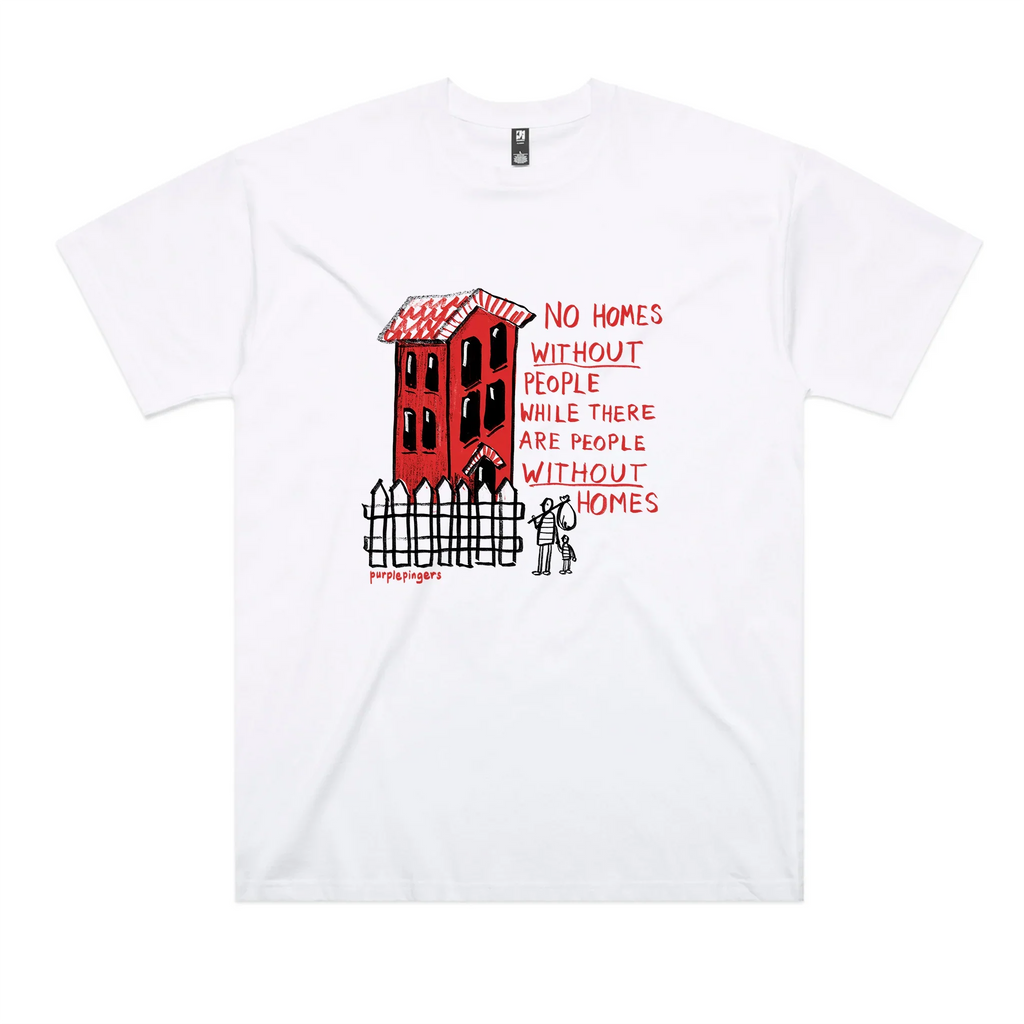 No Homes Oversized Tee Hoodie, Sweatshirt | CiraTrend.com (Image 2)