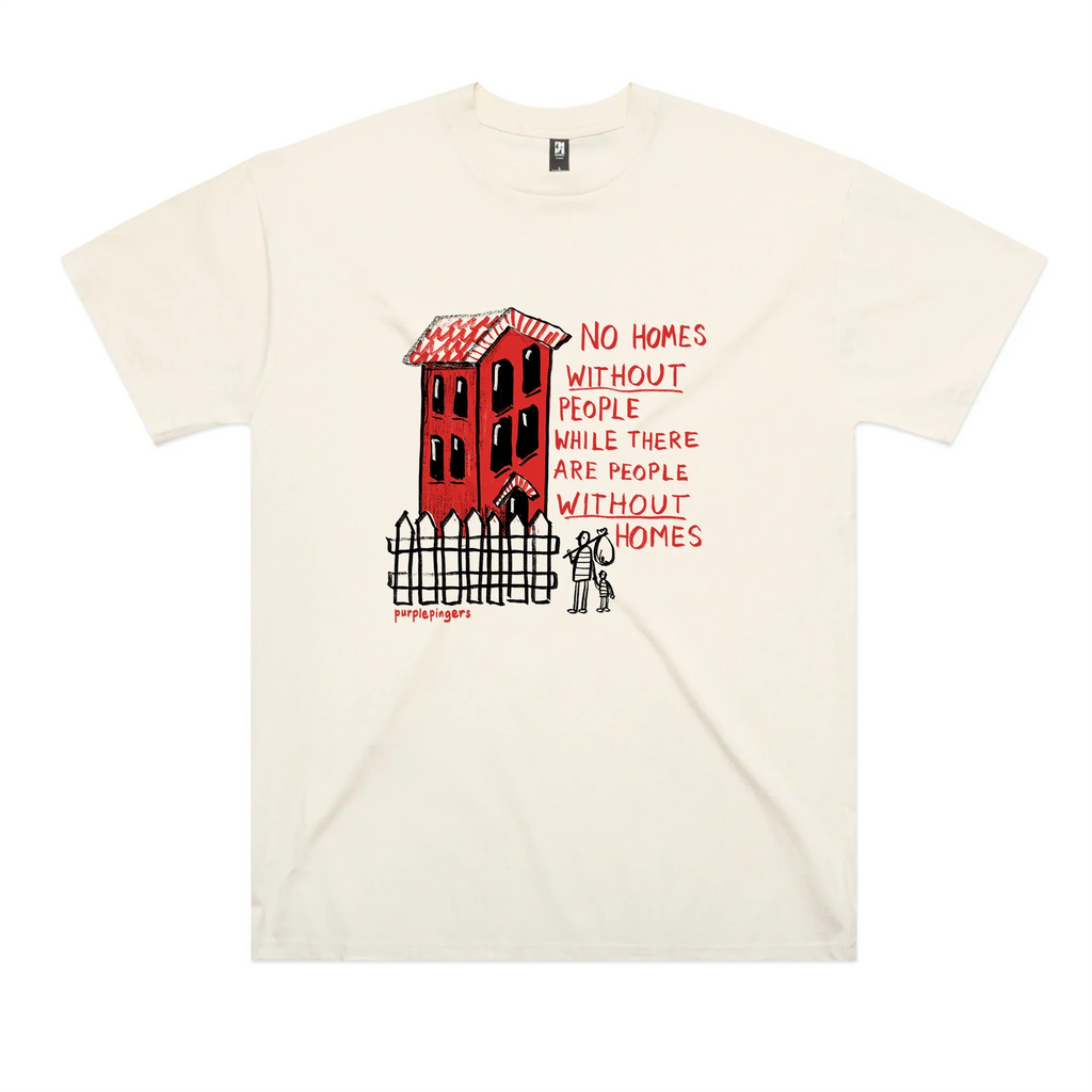 No Homes Oversized Tee Hoodie, Sweatshirt | CiraTrend.com (Image 3)