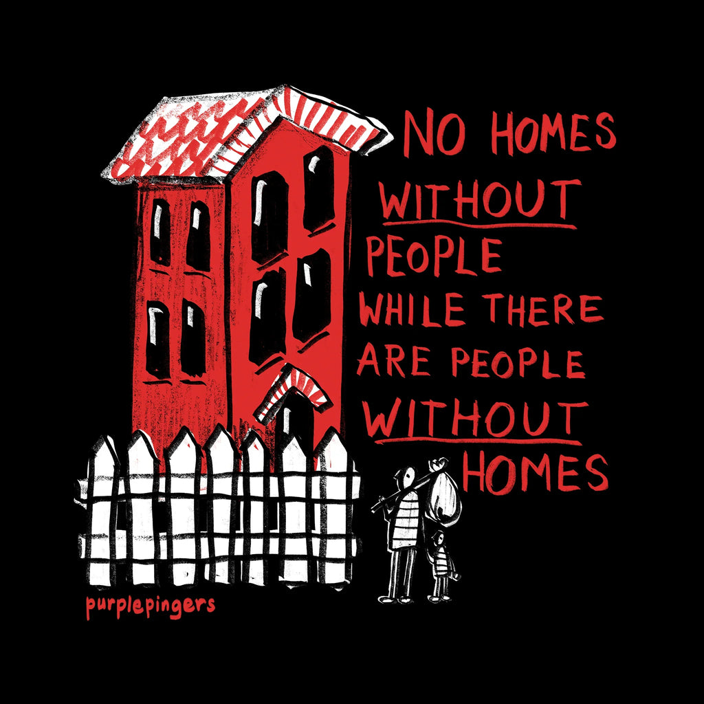 No Homes Oversized Tee Hoodie, Sweatshirt | CiraTrend.com (Image 4)