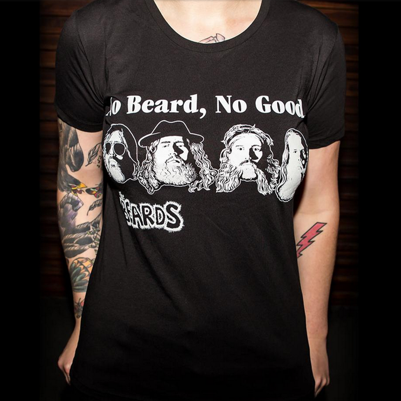 "No Beard No Good" T-Shirt Hoodie, Sweatshirt | CiraTrend.com (Image 4)