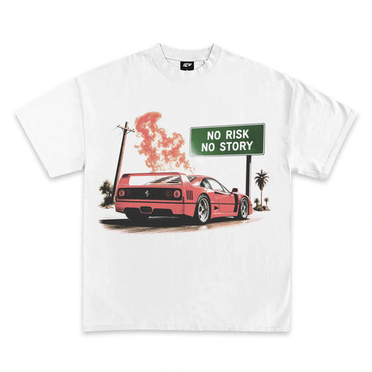 No Risk No Story Graphic T-Shirt