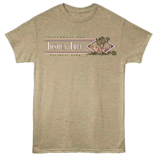 NATIONAL PARKS Eye-Catching T-Shirt, JOSHUA TREE RETRO