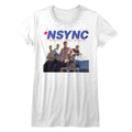 NSYNC Girls Juniors S/S T-Shirt - Want You Back - Solid White Hoodie, Sweatshirt | CiraTrend.com