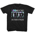 NSYNC Youth S/S T-Shirt - Blue Purple - Solid Black Hoodie, Sweatshirt | CiraTrend.com